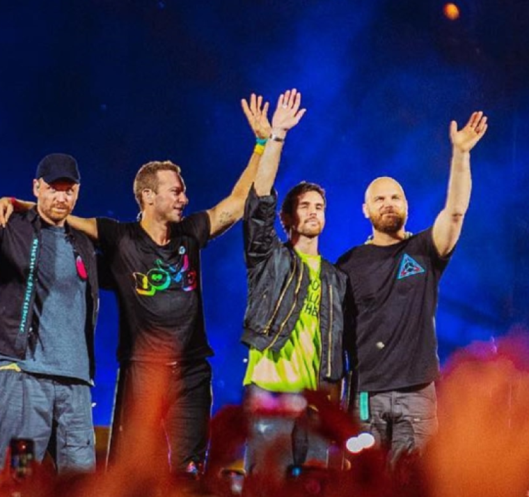 Histórico: Coldplay se impone como la banda de rock con la gira más grande de todos los tiempos