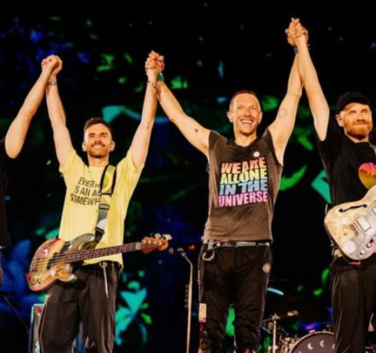 Coldplay prepara estreno de película complementaria de su álbum “Moon Music” 